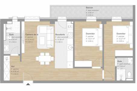 Apartament de vânzare 3 camere, APCJ244773FLO-7