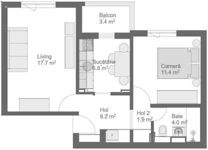 Apartament de Închiriere 2 camere, APCJ357869-10