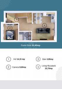 House for sale 4 rooms, CACJ243021FLO-5