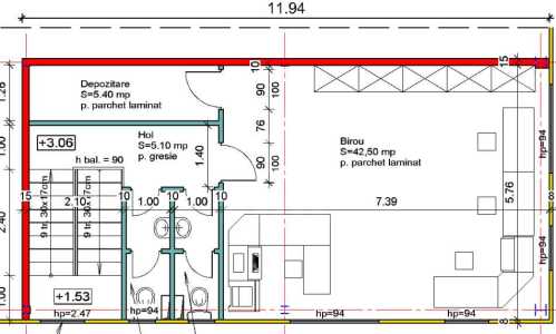Hall for sale 5 rooms, HACJ246221FLO-5