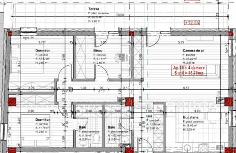 Apartment for sale 3 rooms, APCJ246248FLO-5