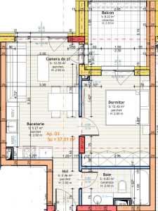 Appartement de vente 2 chambres, APCJ245553FLO