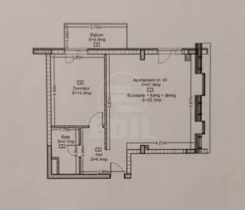 Appartement de vente 2 chambres, APCJ355715-7